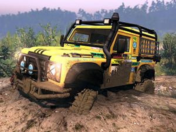 Land Rover Defender 90версия 01.05.17 для SpinTires (v03.03.16)