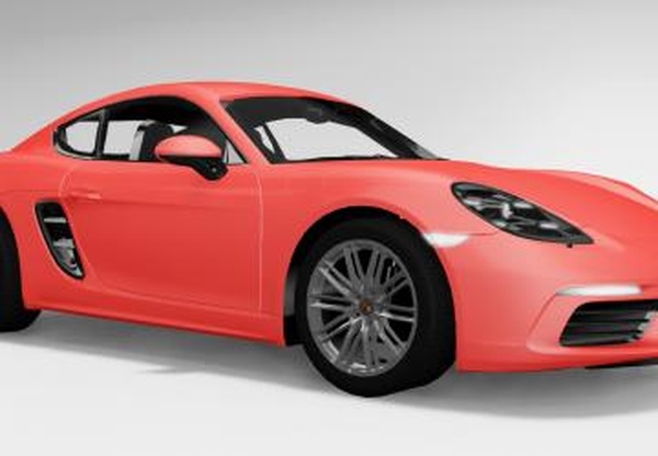 Porsche 718 Caymanверсия 3.0 для BeamNG.drive (v0.19.4.0)