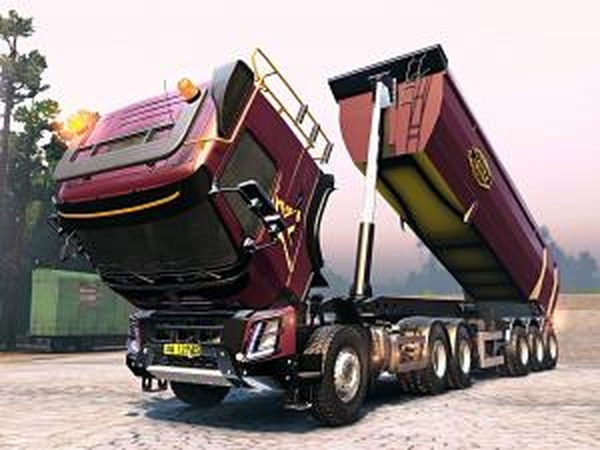 Volvo FMX 2014версия 28.04.17 для SpinTires (v03.03.16)