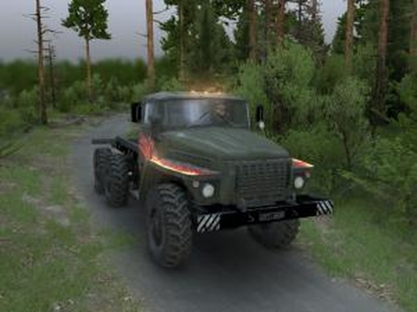 Скин Урал-4320 «На Берлин»версия 1.1 для SpinTires (v03.03.16)