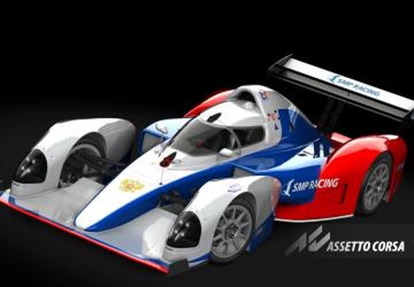 SMP Racing BR03 2024версия 1.1 для Assetto Corsa