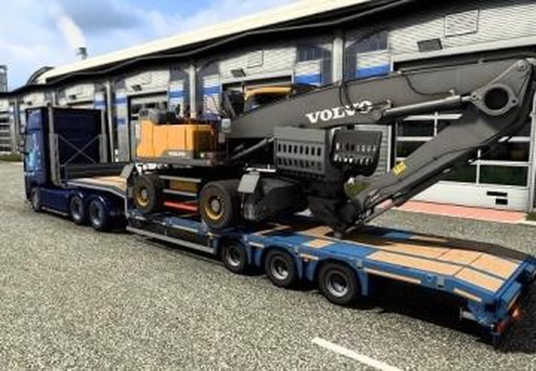 Volvo Construction DLC Ownableверсия 1.0 для Euro Truck Simulator 2 (v1.41.x)
