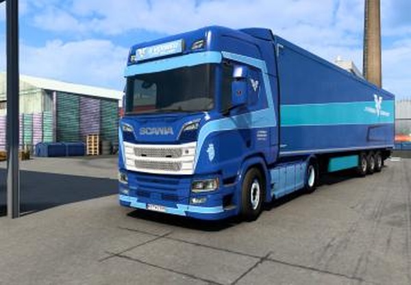 Комбо скин Jan Jaap Verweijверсия 1.0 для Euro Truck Simulator 2 (v1.41.x)