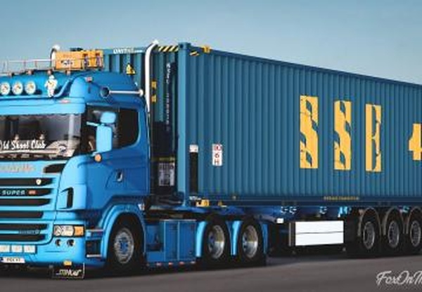 Качественные звуки для SCANIA R & Streamline и R4v1.0 для Euro Truck Simulator 2 (v1.40 1.41)