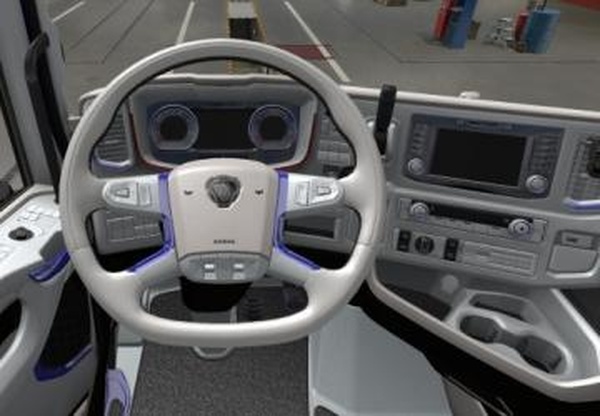 Интерьер для Scania 2016версия 1.1 для Euro Truck Simulator 2 (v1.40.x, - 1.43.x)