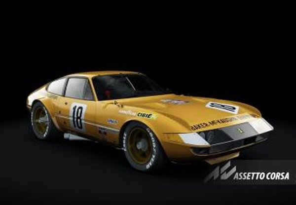 Ferrari 365 GTB4 Competizioneверсия 1.0 для Assetto Corsa