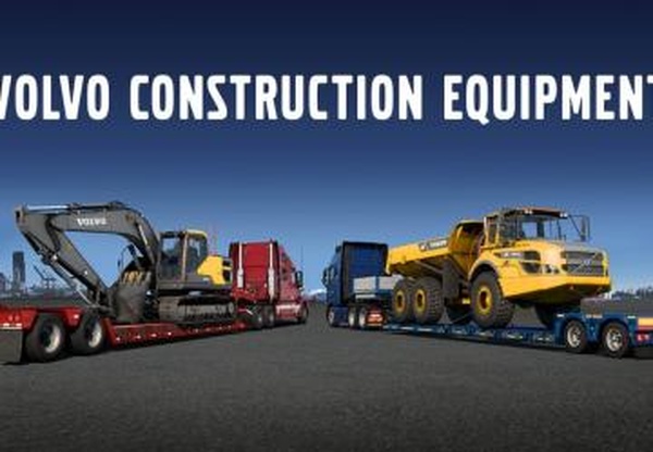 SCS Blog: Новое DLC Строительная техника Volvo