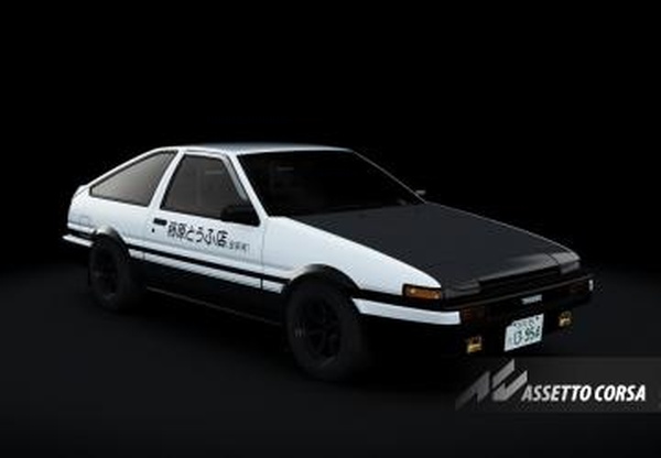 Toyota Sprinter Trueno GT-APEX (AE86) Carbonv1.1 для Assetto Corsa