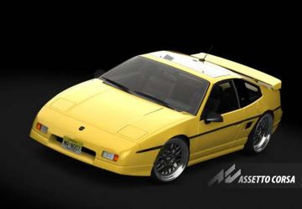 Pontiac Fiero GTверсия 1.0 для Assetto Corsa