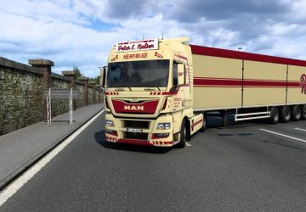 Комбо скин Peter E Nielsen Herfølgeверсия 1.0 для Euro Truck Simulator 2 (v1.41.x)