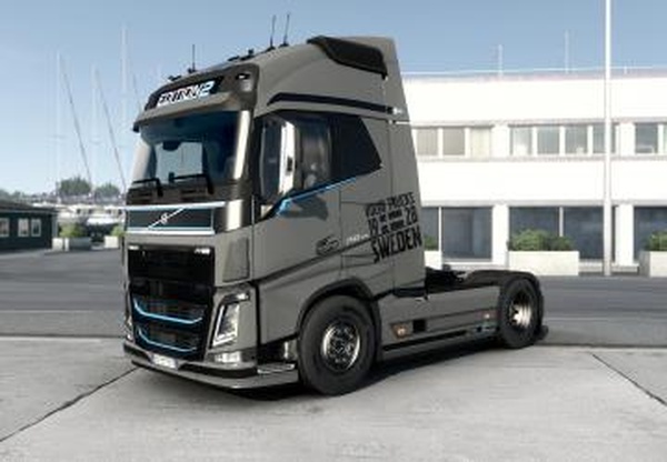 Volvo FH16 edition 2 Skinверсия 1.0 для Euro Truck Simulator 2 (v1.40.x, 1.41.x)