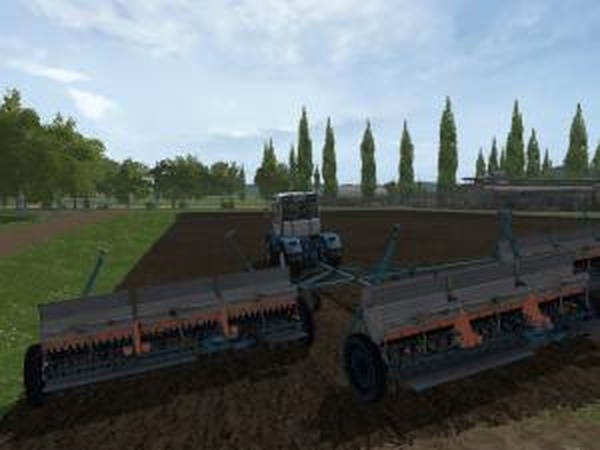Сеялка СЗТ-5.4версия 2.0 для Farming Simulator 2017
