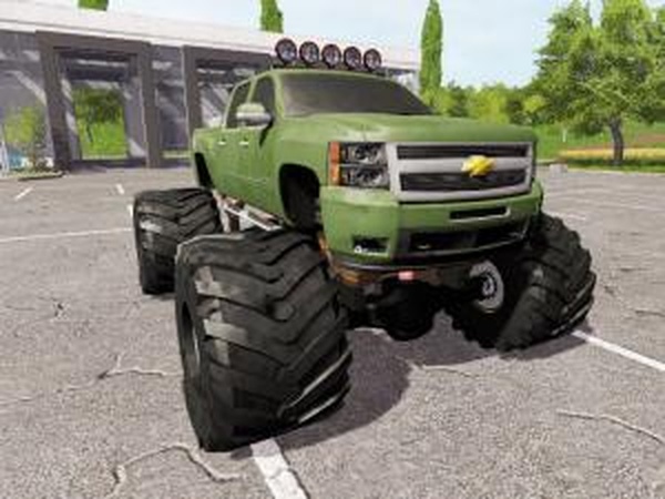 Chevrolet Silverado monsterверсия 19.03.17 для Farming Simulator 2017