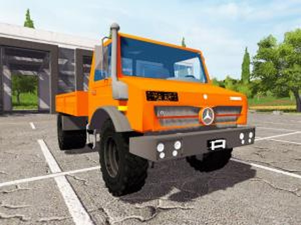 Mercedes-Benz Unimog U4023версия 16.03.17 для Farming Simulator 2017
