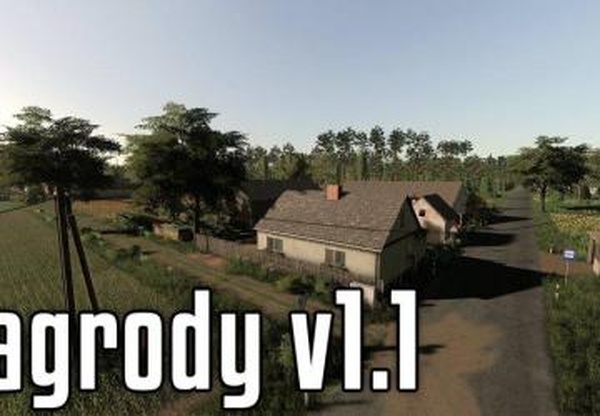 Карта «Zagrody Map»версия 1.1.0.0 для Farming Simulator 2019 (v1.6.x)