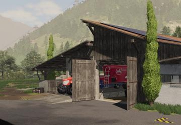 Alpine Cow Barnверсия 1.0.0.0 для Farming Simulator 2019 (v1.7.x)