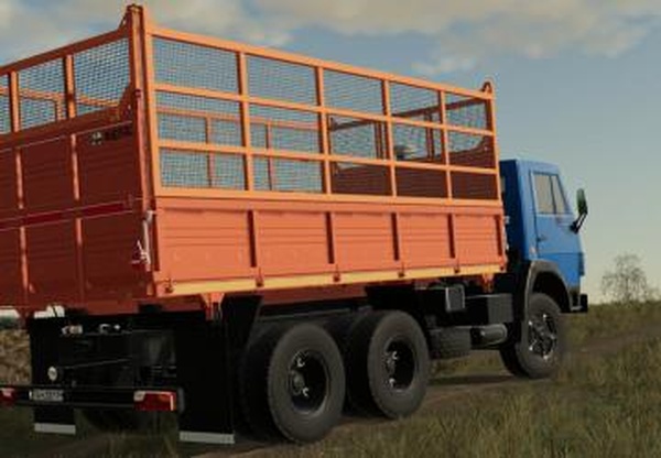 КамАЗ-55102версия 1.0.1.0 для Farming Simulator 2019 (v1.7.x)