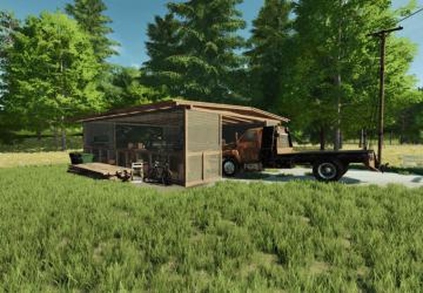 Homemade Deck Workshopверсия 1.0.0.0 для Farming Simulator 2022