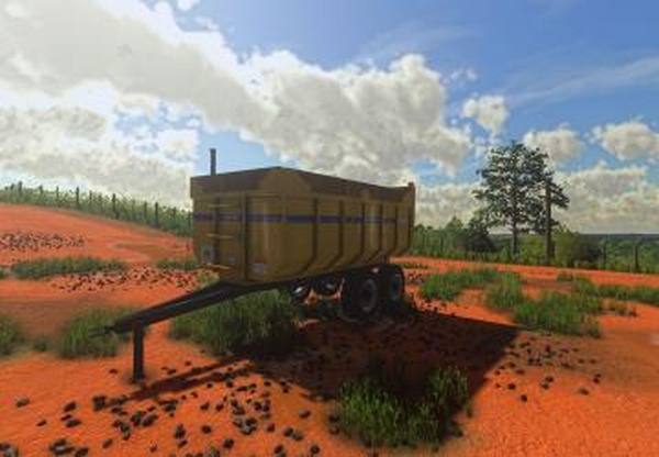 Triton 7t Agricultural Trailerверсия 1.0.0.0 для Farming Simulator 2022