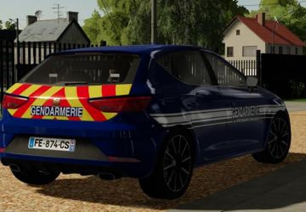 Cupra Leon 2019 Gendarmerieверсия 1.0.0.0 для Farming Simulator 2022