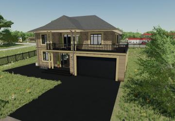 Detached houseверсия 1.1.0.0 для Farming Simulator 2022