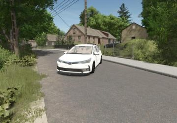 Toyota Corollaверсия 1.2.0.0 для Farming Simulator 2025