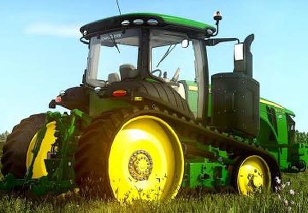 John Deere 8RT 2018версия 2.0.0.0 для Farming Simulator 2025
