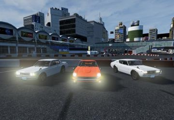 Карта Shibuya + пак машинверсия 1.0 для BeamNG.drive (v0.19.4.0)