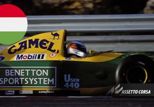 F1 1992 - ROUND 11 - Hungaroringверсия 1.0 для Assetto Corsa