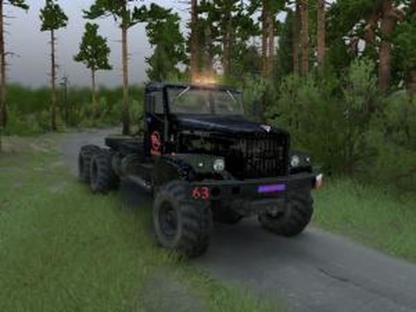 Скин Краз-255 «Сибирь»версия 1.0 для SpinTires (v03.03.16)