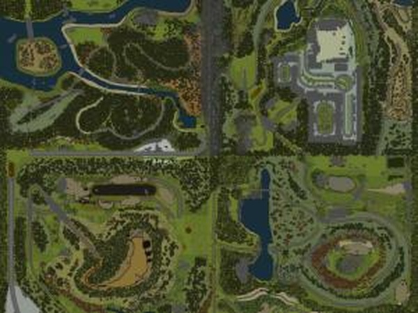 Карта «Уральские горы»версия 2.1 для SpinTires (v03.03.16)