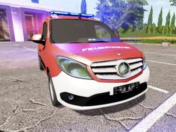 Mercedes-Benz Citan Kastenwagen (W415)версия 16.03.17 для Farming Simulator 2017