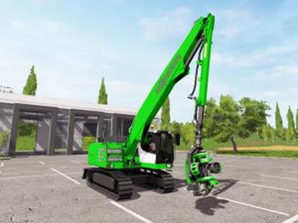Sennebogen 718 crawlerверсия 10.03.17 для Farming Simulator 2017