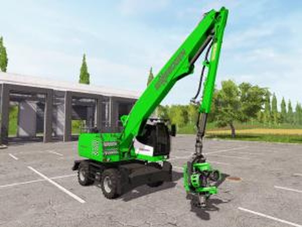 Sennebogen 718 wheelверсия 10.03.17 для Farming Simulator 2017