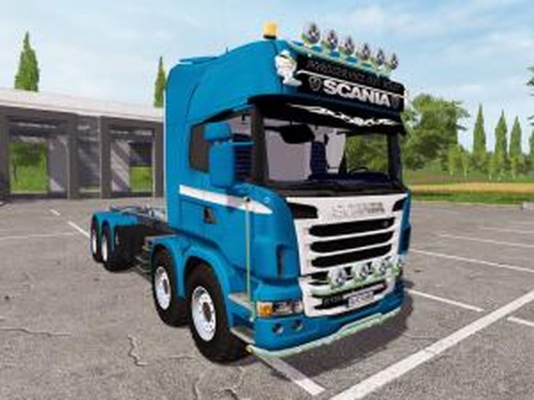Scania R730 8x8 IT Runnerверсия 1.0.0.0 для Farming Simulator 2017