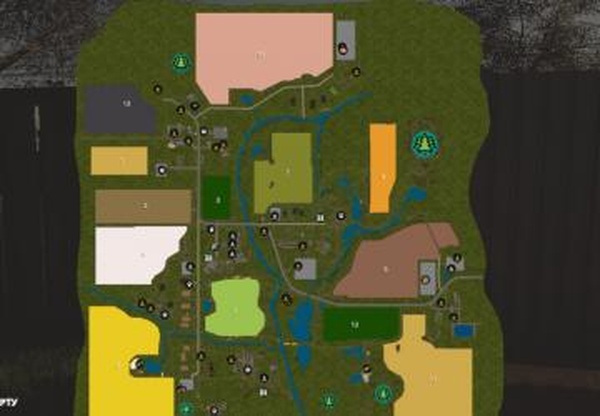 Карта «Бухалово» - переработкаверсия 1.2.4.5 для Farming Simulator 2019