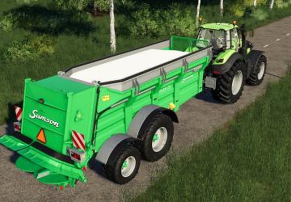 Lime To Manure Spreaderверсия 1.0.0.0 для Farming Simulator 2019 (v1.7.x)