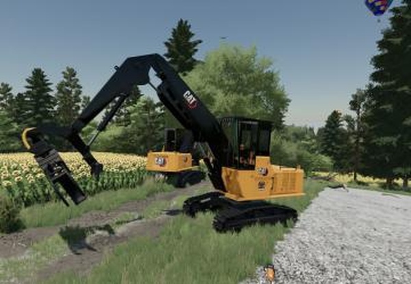 CAT 558 New Genверсия 1.0.0.0 для Farming Simulator 2022