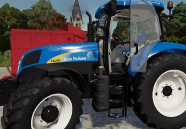 New Holland T6000 Series Large Bodyверсия 2.1.0.0 для Farming Simulator 2022
