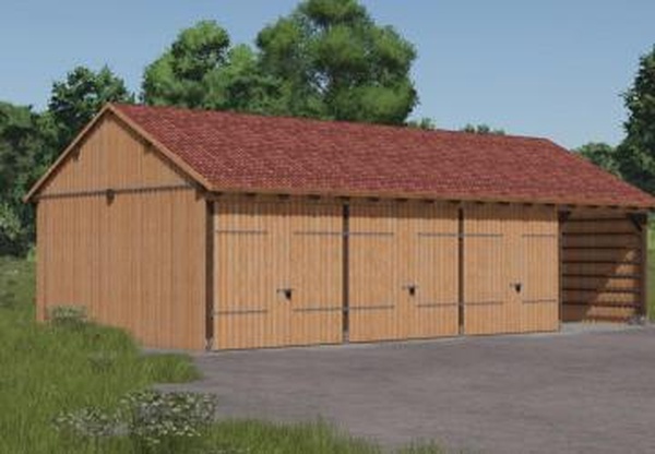 Bavarian field barnверсия 1.0.0.0 для Farming Simulator 2025