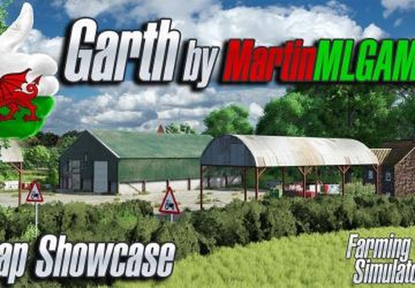 Карта «Garth Farm»версия 1.0.1.0 для Farming Simulator 2025