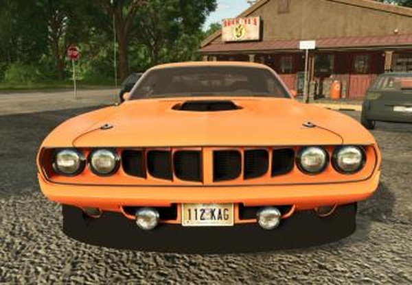 1971 Plymoth Cudaверсия 1.0.0.0 для Farming Simulator 2025