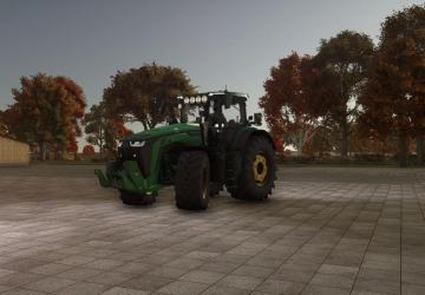 John Deere 8R Wolfверсия 1.0.0.3 для Farming Simulator 2025