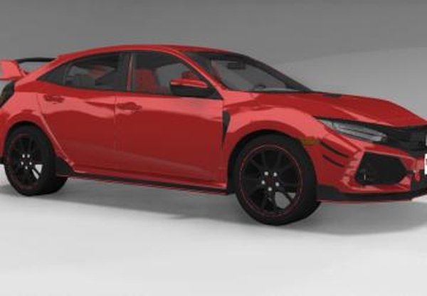 Honda Civic Type-Rверсия 1.0 для BeamNG.drive (v0.19.4.0)
