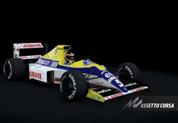 Williams FW13 (Late)версия 2.0 для Assetto Corsa