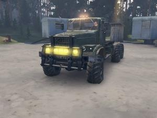 Аддон: Кенгурятник на Краз-255версия 1.0 для SpinTires (v03.03.16)
