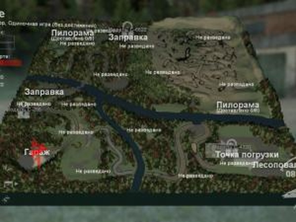 Карта «One»версия hard для SpinTires (v03.03.16)