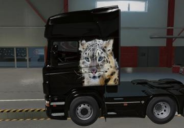 Скин Тигр для Scania R&S от RJLверсия 1.0 для Euro Truck Simulator 2 (v1.40.x, 1.41.x)