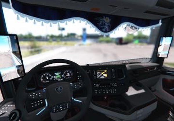 Digital side Mirrors for Scania S&Rверсия 3.0 для Euro Truck Simulator 2 (v1.40.x, 1.41.x)