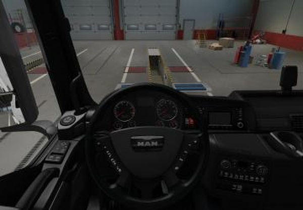 MAN TGX Decent Interiorsверсия 1.0 для Euro Truck Simulator 2 (v1.41.x)